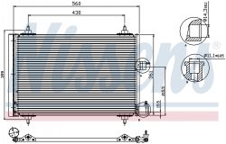 Radiateur moteur - NISSENS - 94542 - BERLINGO
