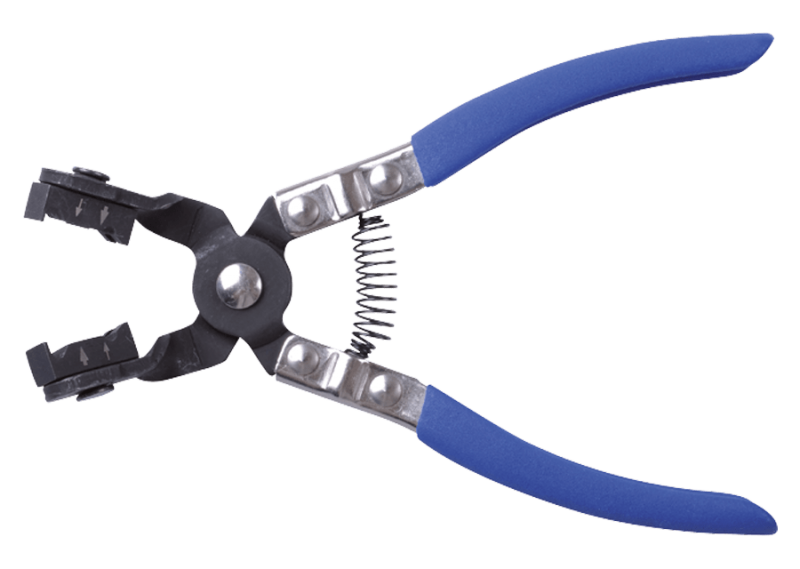 pince coudée orientable pour collier clic