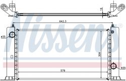 Radiateur moteur - NISSENS -61883A - FIAT STILO